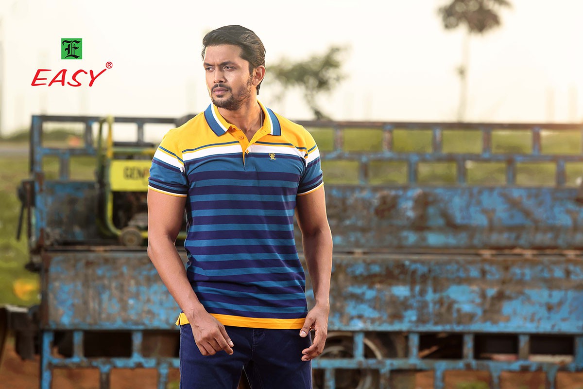T-Shirt Half (Striped)